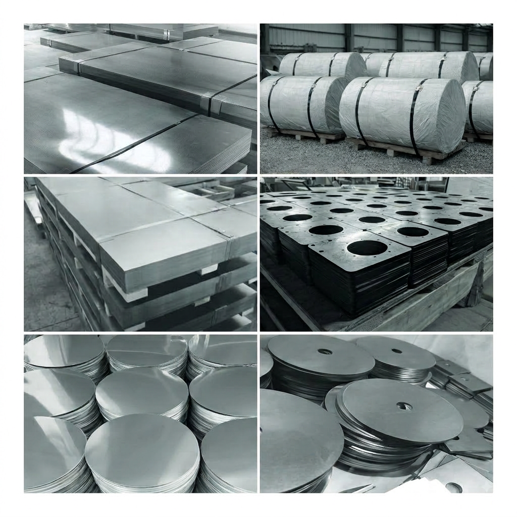 OMH stainless steel sheets, plates, coils, laser-cut blanks and circles